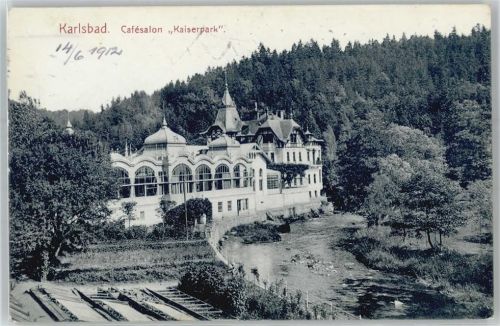 Karlovy Vary Cafésalon Kaiserpark