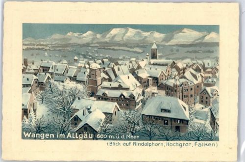 Wangen Rindalphorn im Winter