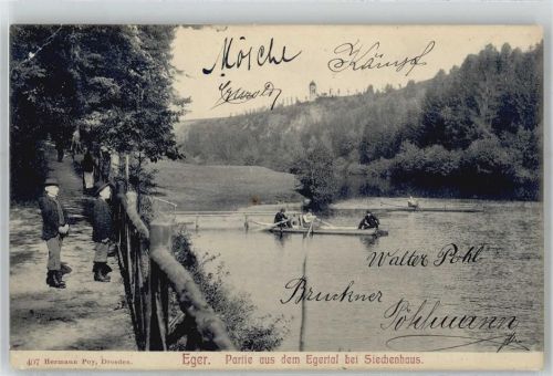 Cheb Partie aus dem Egertal bei Siechenhaus
