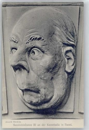 Sandsteinfratze , Basel Böcklin, A.