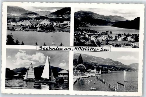 Seeboden Millstätter See, Segelboot