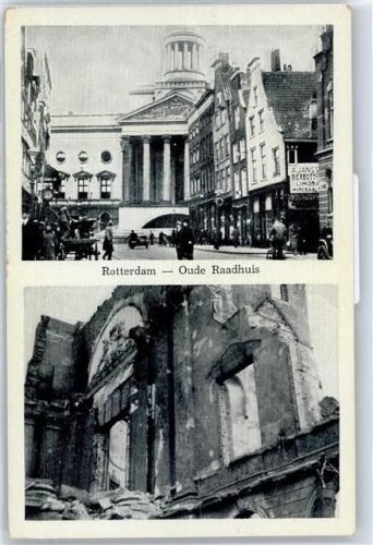 Rotterdam Bombardement 1940 , Rathaus