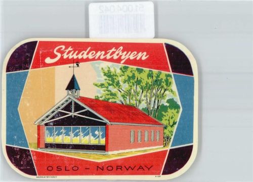Oslo Werbe-Etikett, Studentbyen