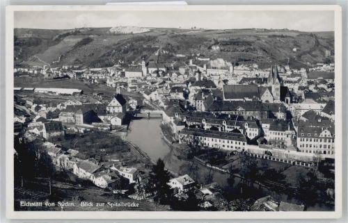 Eichstätt Blick zur Spitalbrücke