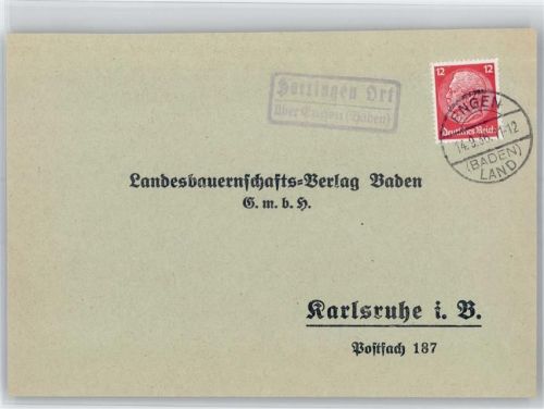 Engen Landpoststempel