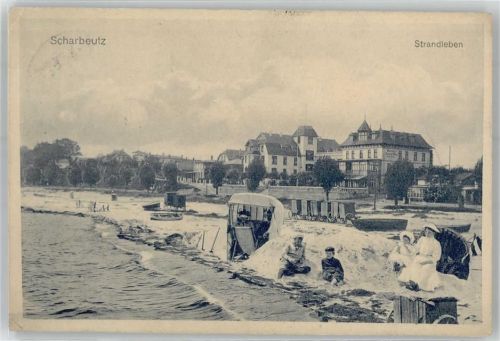 Scharbeutz 1912, Strandleben