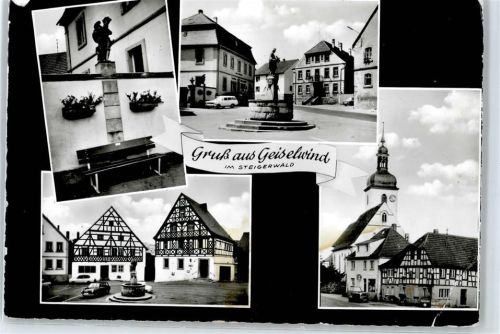 96160 W8614 Geiselwind - Ortspartien, Kirche