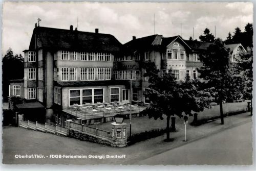 Oberhof Ferienheim Georgij Dimitroff