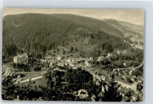 Triberg Blick vom Kaiserfelsen