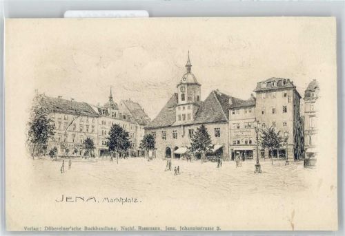 Jena Künstlerkarte, Marktplatz