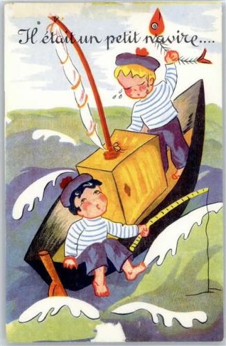 zum Öffnen, Vieilles chansons francaises, Il était un petit navire, Matrose