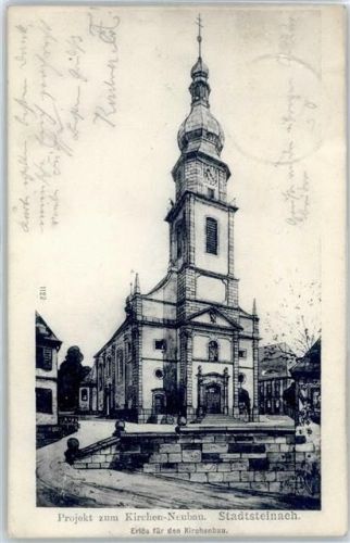 95346 W8652 Stadtsteinach - Projekt zum Kirchen Neubau