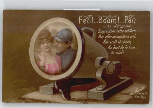 Verlag Favorite Nr.2492 , Kanone , Liebe , Poesie