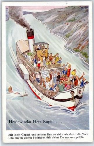 Schiff Karnevalslied Heidewitzka, Herr Kapitän