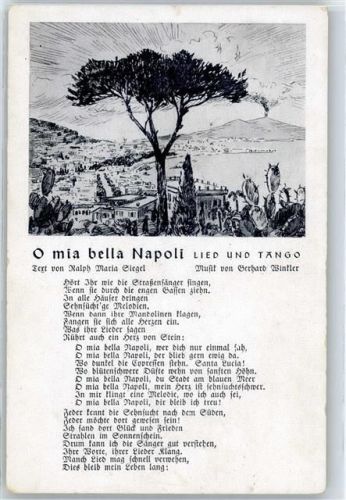 Napoli Teilansicht, Lied AKU1