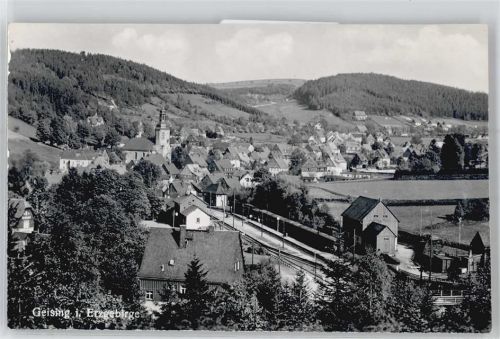 Geising Totalansicht, Kirche