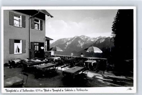 Pfronten Burg-Hotel auf dem Falkenstein Burghof