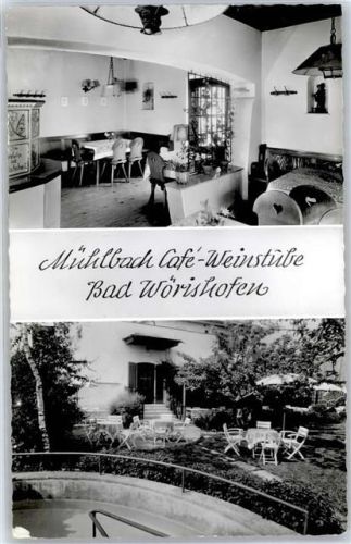 Bad Wörishofen Cafe Weinstube Mühlbach