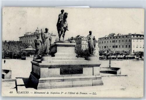 Ajaccio Monument de Napoleon, Hotel de France