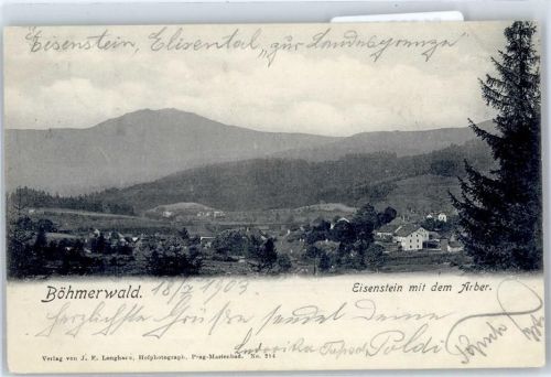 Zelezná Ruda Eisenstein mit dem Arber