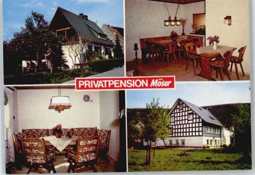 57368 W5940 Saalhausen , Sauerl - Pension Möser