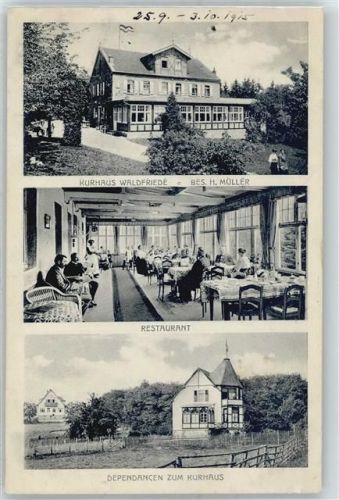 55627 W6574 Martinstein - Kurhaus Waldfriede, Restaurant