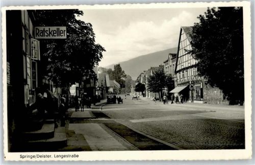 Springe Langestraße, Gaststätte Ratskeller