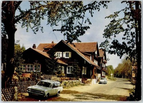 Bischofsheim 1969 Pension Gasthaus Rhönhäusschen