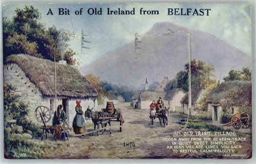 Belfast Leporello, An Old Irish Village