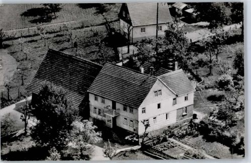 Mülben Fliegeraufnahme Gasthaus Zum goldenen engeö