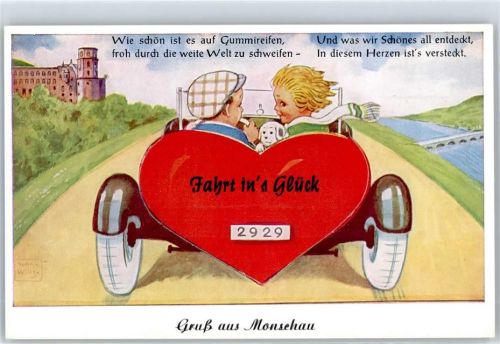 Monschau Leporello Auto