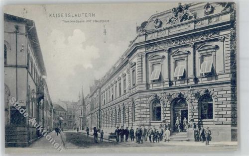 Kaiserslautern Theaterstraße Hauptpost