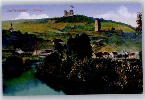 06578 O4731 Sachsenburg b Artern Künstlerkarte
