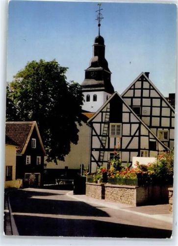 Nümbrecht Kirche Fachwerk Alte Poststrasse