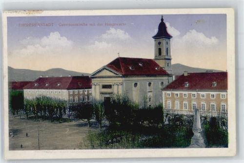 Terezin Garnisonskirche mit Hauptwache