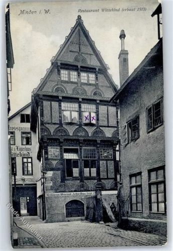Minden Gasthaus Wittekind erbaut 1513