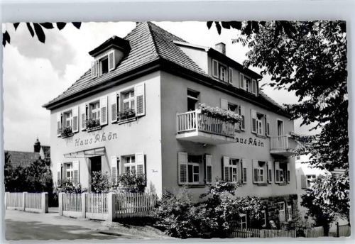97616 W8740 Bad Neustadt a d Saale - Kurpension Haus Rhön