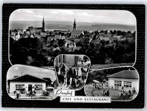Neunkirchen Ponyhof Cafe Pension Gasthaus zur schönen Aussicht AKU1