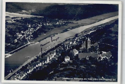 97851 W8774 Rothenfels , Unterfr - Fliegeraufnahme