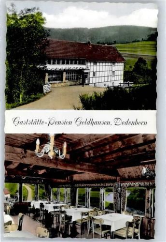 Dedenborn Gasthaus Pension Goldhausen