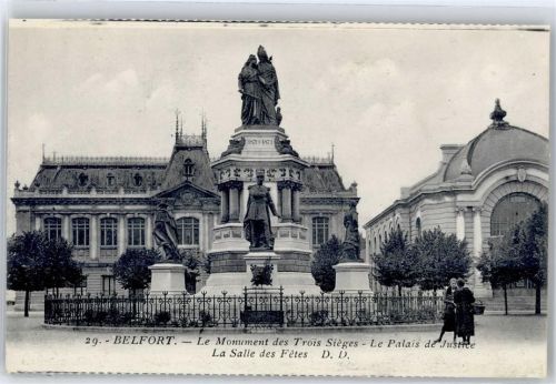 Belfort Kriegerdenkmal Justizgebäude