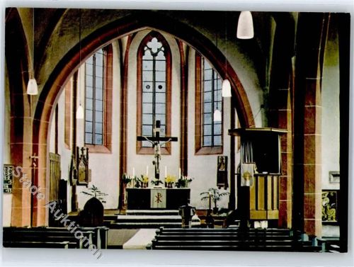 Ortenberg ev. Stadtkirche Inneres