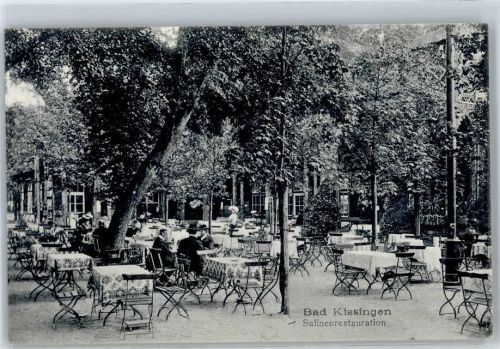 Bad Kissingen Gartenlokal, Gaststätte, Salinenrestaurant