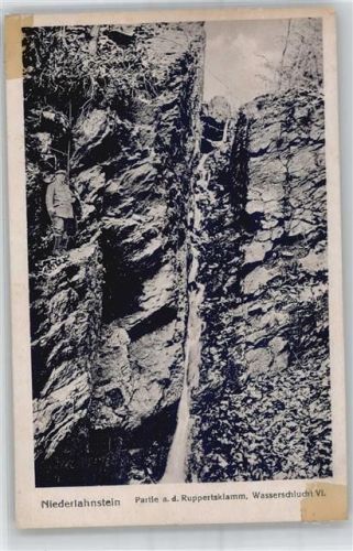 Niederlahnstein Wasserschlucht am Ruppertsklamm