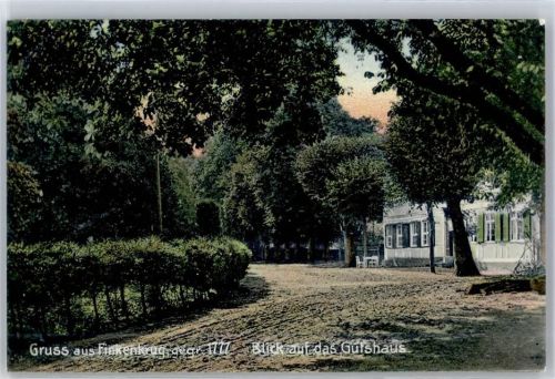 Finkenkrug 1907 Blick auf das Gutshaus