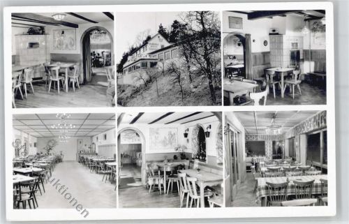 Bonsweiher Posthilfsstellenstempel Gasthaus Pension zum Linnenberg