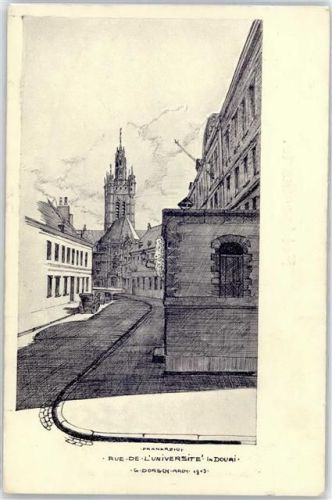 Douvaine sign. G. Dorsch 1915