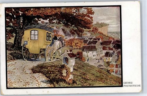 sign. Georgi, W. Postkutsche
