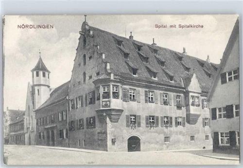 Nördlingen Spitalkirche Spital