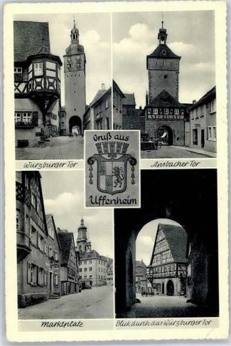 Uffenheim Würzburger Tor Ansbacher Tor Marktplatz